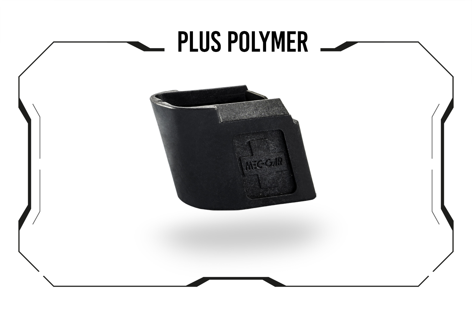 Plus Plymer Floor Plate for Pistol Magazines by Mec-gar